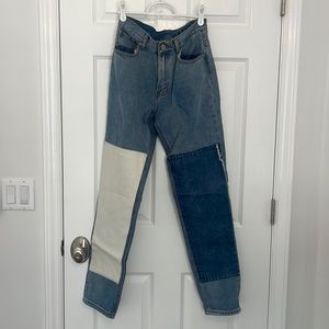 John Galt Patchwork Jeans